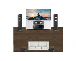 Домашний кинотеатр JBL 5.0 A190+ICT7+A125C Yamaha RX-V6A